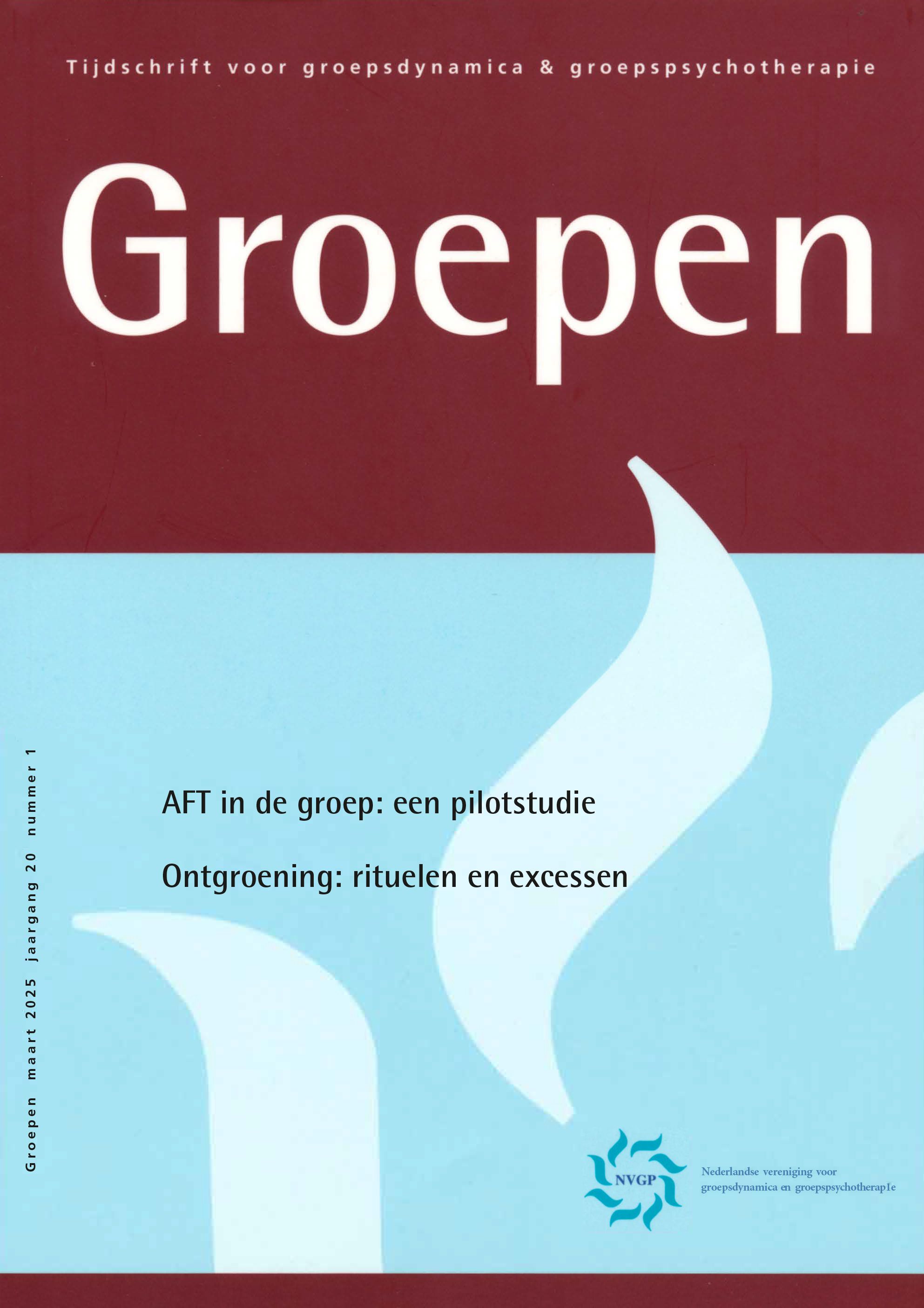 AFT in de groep: een pilotstudie Ontgroening: rituelen en excessen